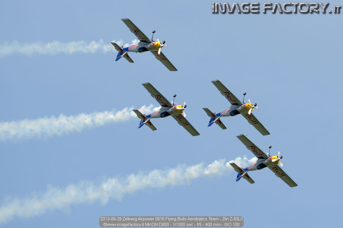 2013-06-29 Zeltweg Airpower 0816 Flying Bulls Aerobatics Team - Zlin Z-50LX